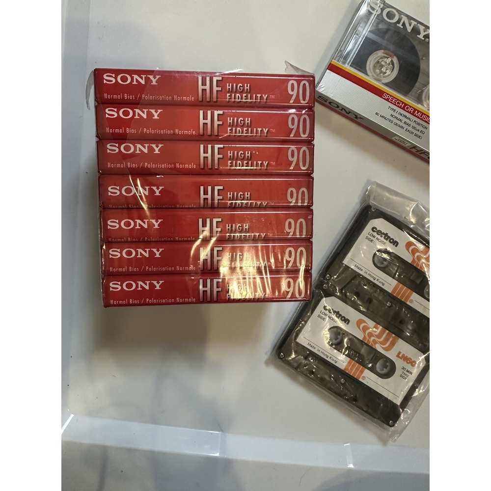 Sony‎ And Others Blank Cassette Tapes